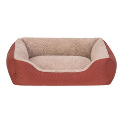 Pet Comfort - Pet Comfort Bravo Duo Köpek Yatağı Tarçın Bej Small 55x45 Cm 