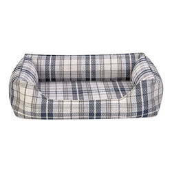 Pet Comfort - Pet Comfort Delta Varius Kedi ve Köpek Yatağı Lacivert Kareli Small 60x75 Cm  Pet Comfort - Pet Comfort Delta Varius Kedi ve Köpek Yatağı Lacivert Kareli Small 60x75 Cm