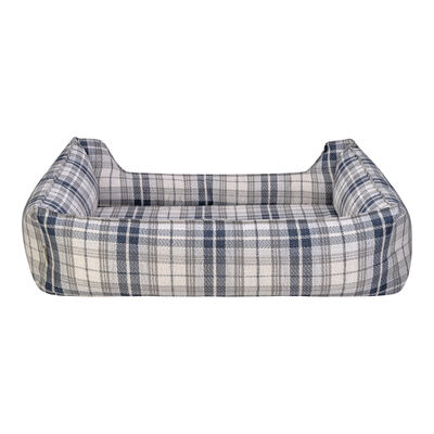 Pet Comfort Delta Varius Köpek Yatağı Lacivert Kareli Large 80x105 Cm