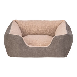 Pet Comfort - Pet Comfort Echo Varro 09 Kedi ve Köpek Yatağı Kahve Bej Small 50x60 Cm