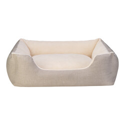 Pet Comfort - Pet Comfort Echo Varro 12 Köpek Yatağı Ekru Large 85x105 Cm