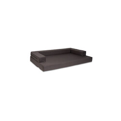 Pet Comfort Gloria Sofa Ortopedik Su Geçirmez Köpek Yatağı Kahverengi 90x65x8 Cm - Thumbnail