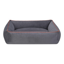 Pet Comfort - Pet Comfort Golf Vita 01 Gri Kedi ve Köpek Yatağı Small 75x60 Cm