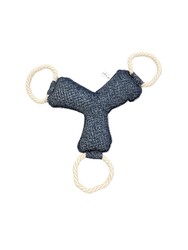 Pet Comfort - Pet Comfort İpli Bumerang Köpek Oyuncağı Mavi 30 Cm