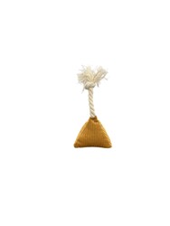 Pet Comfort - Pet Comfort İpli Prizma Köpek Oyuncağı Sarı 7x15 Cm