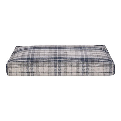 Pet Comfort Lima Varius 20 Mavi Kareli Köpek Yatağı Small 70x40 Cm 