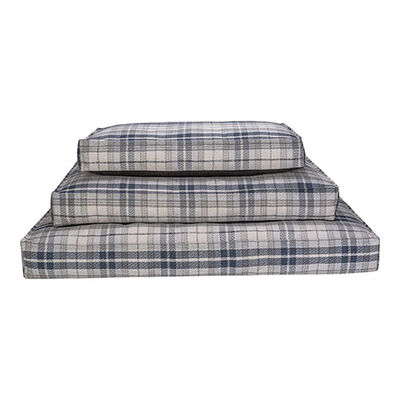 Pet Comfort Lima Varius 20 Mavi Kareli Köpek Yatağı Small 70x40 Cm 