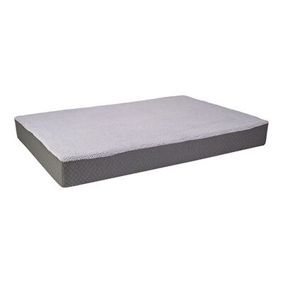 Pet Comfort Lima Ortopedik Peluş Köpek Yatağı Gri Large 110x75x12 Cm 