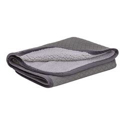 Pet Comfort Lodix Mirinda Gri Kedi ve Köpek Battaniyesi Small 70x50 Cm - Thumbnail