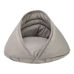 Pet Comfort - Pet Comfort Oyster Kedi ve Köpek Yatağı Gri 55x55x32 Cm  Pet Comfort - Pet Comfort Oyster Kedi ve Köpek Yatağı Gri 55x55x32 Cm
