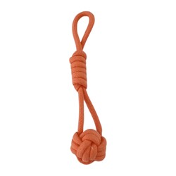 Pet Comfort - Pet Comfort Pamuk İpli Kedi Oyuncağı Turuncu 15 Cm