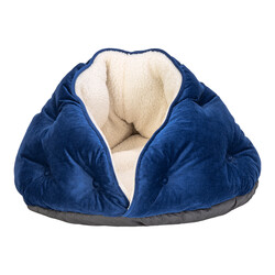 Pet Comfort - Pet Comfort Paris Kedi ve Köpek Yatağı Parliament Mavi 60 Cm
