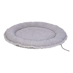 Pet Comfort Sunflower Kedi ve Köpek Yatağı Çift Taraflı Gri Dot Peluş 85 Cm - Thumbnail