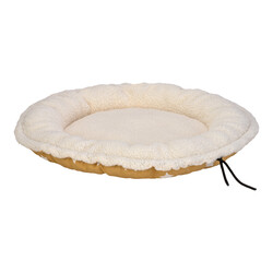 Pet Comfort Sunflower Kedi ve Köpek Yatağı Çift Taraflı Sarı Star Peluş 60 Cm - Thumbnail