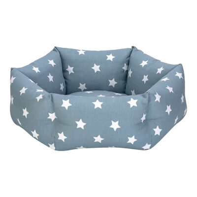 Pet Comfort Tokyo Mavi Star Kedi ve Köpek Yatağı Small 50 Cm
