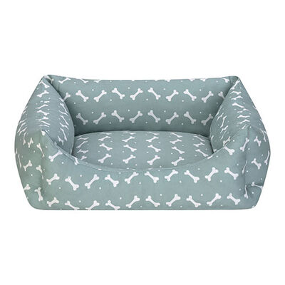 Pet Comfort Uniform Bone Kedi ve Köpek Yatağı Mint Beyaz Small 60x50 Cm 