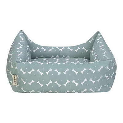 Pet Comfort Uniform Bone Kedi ve Köpek Yatağı Mint Beyaz Small 60x50 Cm 