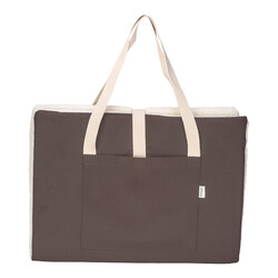 Pet Comfort - Pet Comfort Zen Seyahat Köpek Yatağı Kahverengi Ekru 102x67x2 Cm