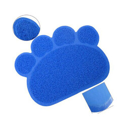Eurocat - EuroCat Kedi Tuvaleti Önü Paspası Mavi 60x45 Cm 