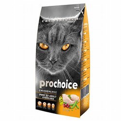 Pro Choice - Pro Choice 32 Sterilised Tavuklu ve Pirinçli Kısırlaştırılmış Kedi Maması 15 Kg 