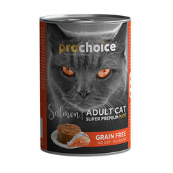 Pro Choice Adult Somonlu Yetişkin Kedi Konservesi - Thumbnail