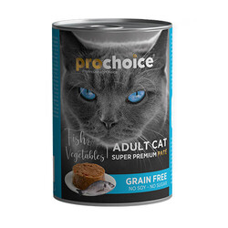 Pro Choice Balık ve Sebzeli Yetişkin Kedi Konservesi - Thumbnail
