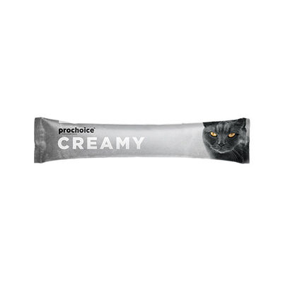 Pro Choice Creamy Tavuklu Keçi Sütlü ve İstiridyeli Sıvı Kedi Ödül Maması 4x15 Gr 