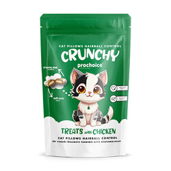 Pro Choice - Pro Choice Crunchy Tüy Yumağı Kontrolü için Tavuklu Kedi Ödül Maması 60 Gr 