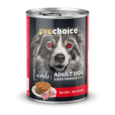 Pro Choice Kuzu Etli Pate Yetişkin Köpek Konservesi 400 Gr 