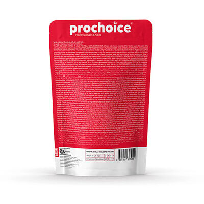 Pro Choice Pouch Kuzulu ve Ciğerli Tahılsız Yetişkin Kedi Konservesi 85 Gr 