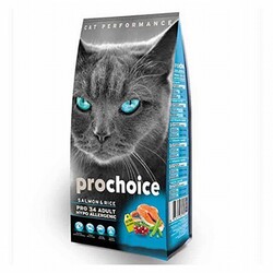 Pro Choice - Pro Choice Pro 34 Somonlu ve Pirinçli Yetişkin Kedi Maması 2 Kg 