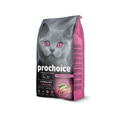 Pro Choice Pro 38 Kitten Kuzulu ve Pirinçli Yavru Kedi Maması 15 Kg 