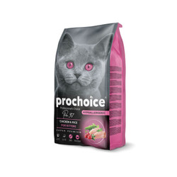 Pro Choice - Pro Choice Pro 38 Kitten Kuzulu ve Pirinçli Yavru Kedi Maması 2 Kg 