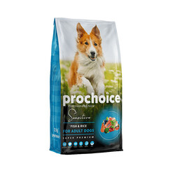 Pro Choice - Pro Choice Sensitive Skin Balıklı ve Pirinçli Yetişkin Köpek Maması 12 Kg 