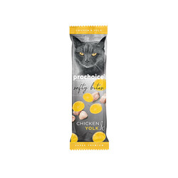 Pro Choice - Pro Choice Softy Bites Tavuklu ve Yumurtalı Yumuşak Kedi Ödül Maması 10 Gr 