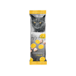 Pro Choice - Pro Choice Softy Bites Tavuklu ve Yumurtalı Yumuşak Kedi Ödül Maması 24 Adet 10 Gr 
