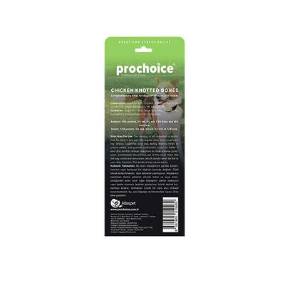 Pro Choice Tavuklu Tahılsız Düğümlü Köpek Ödül Kemiği 7'li 