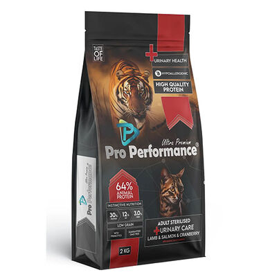 Pro Performance Kızlıcıklı Kuzulu Karidesli ve Somonlu Kısırlaştırılmış Kedi Maması 2 Kg  Pro Performance Kızlıcıklı Kuzulu Karidesli ve Somonlu Kısırlaştırılmış Kedi Maması 2 Kg