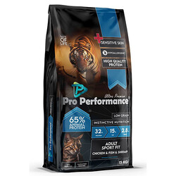 Pro Performance - Pro Performance Kızlıcıklı Tavuklu Karidesli ve Somonlu Yetişkin Kedi Maması 15 Kg 