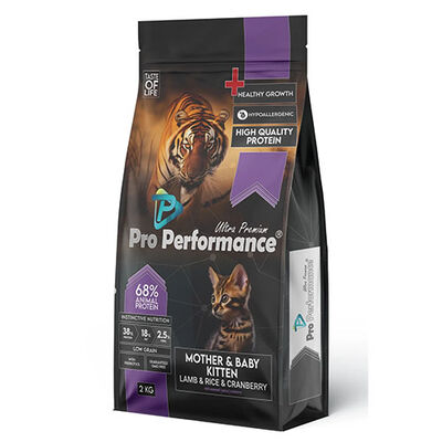 Pro Performance Kuzulu ve Pirinçli Yavru Kedi Maması 2 Kg 