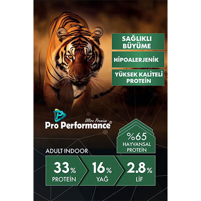Pro Performance Kuzulu ve Pirinçli Yetişkin Kedi Maması 15 Kg 
