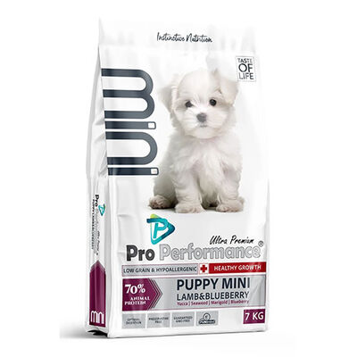 Pro Performance Kuzulu ve Yaban Mersinli Küçük Irk Yavru Köpek Maması 7 Kg 