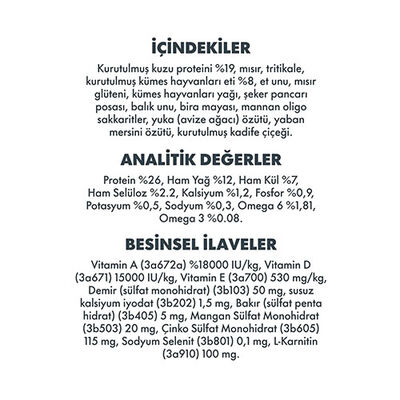Pro Performance Kuzulu ve Yaban Mersinli Orta ve Büyük Irk Yetişkin Köpek Maması 12 Kg 