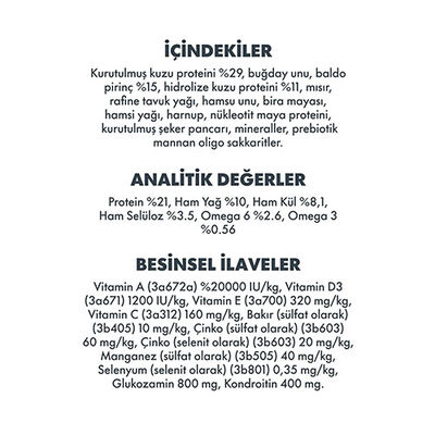 Pro Performance Kuzulu ve Pirinçli Yetişkin Köpek Maması 18 Kg 