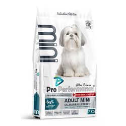 Pro Performance - Pro Performance Somonlu ve Yaban Mersinli Küçük Irk Yetişkin Köpek Maması 7 Kg 