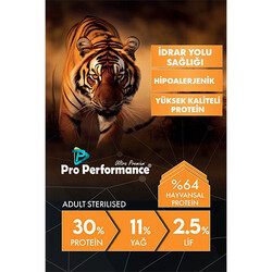 Pro Performance Tavuklu ve Pirinçli Kısırlaştırılmış Kedi Maması 15 Kg - Thumbnail