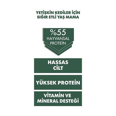 Pro Performance Ultra Premium Biftekli Yetişkin Kedi Konservesi 12 Adet 400 Gr 