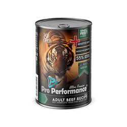Pro Performance - Pro Performance Ultra Premium Biftekli Yetişkin Kedi Konservesi 400 Gr 