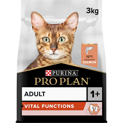 Pro Plan Adult Somonlu Yetişkin Kedi Maması 3 Kg 