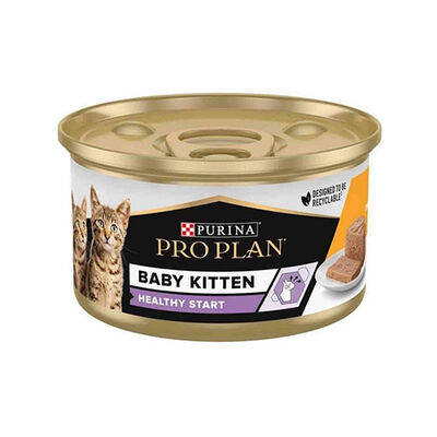 Pro Plan Baby Kitten Tavuklu Yavru Kedi Konservesi 6 Adet 85 Gr